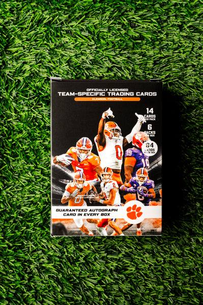 clemson tackle box Clemson Football Trading Card Box Set