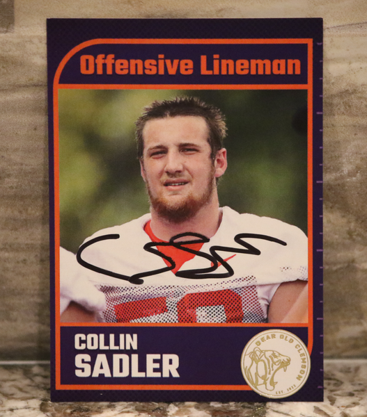 Collin Sadler Signed Freshman Card