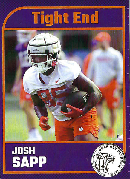 Josh Sapp Freshman Card