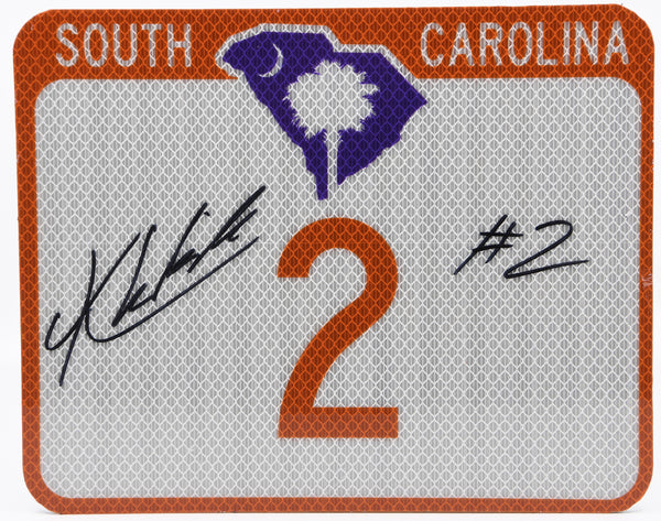 Limited Edition Signed Cade Klubnik Replica Road Sign