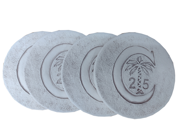 Clemson Ring Seal Coaster Set