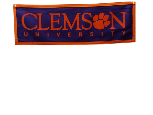 Clemson Word Mark Banner