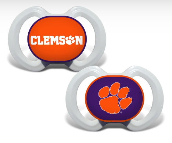 Clemson Pacifier - 2-Pack