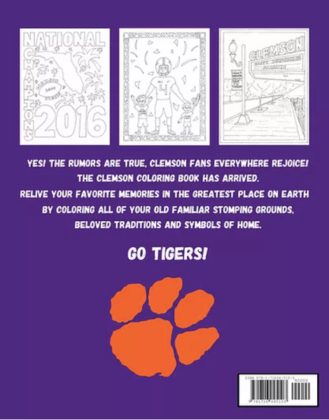 Clemson Coloring Book