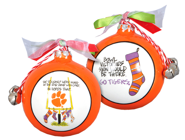 Clemson "Twas the Night" Ornament