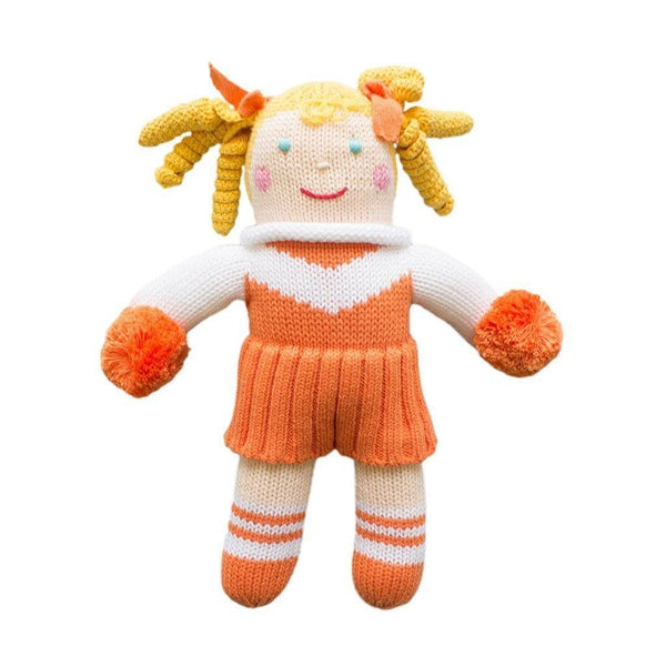 Clemson Cheerleader Plush Rattle and Doll