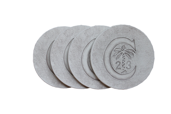 Clemson Ring Seal Coaster Set