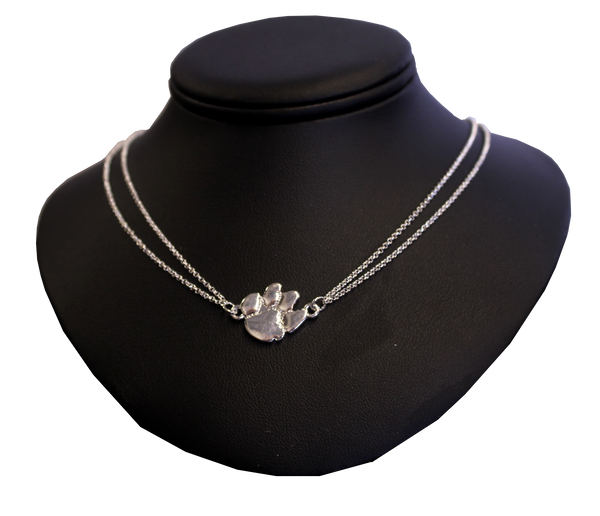 Clemson Double-Chain Necklace