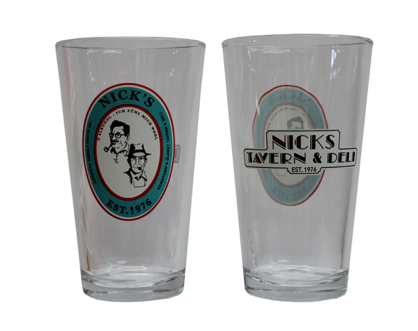 Nicks Tavern & Deli Beverage Glass