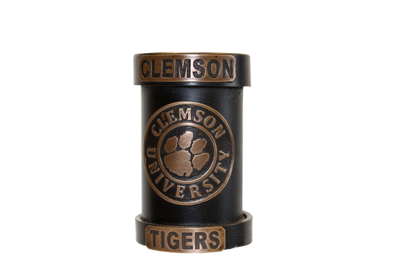 Clemson Tigers Bronze-Look Pencil Holder
