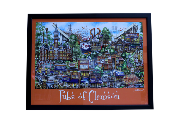 Pubs of Clemson Print