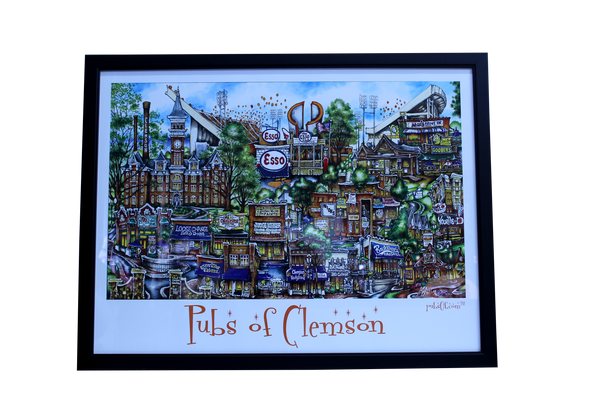 Pubs of Clemson Print