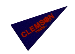 Clemson Mini Pennant Magnets