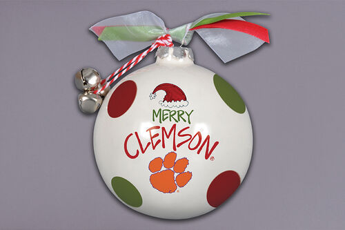Clemson "Merry Clemson" Ornament