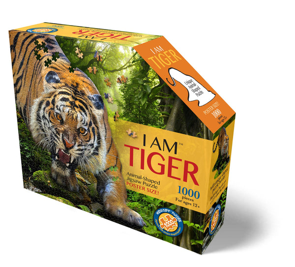 Stalking Tiger Jigsaw Puzzle