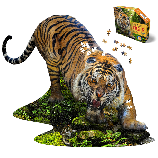 Stalking Tiger Jigsaw Puzzle