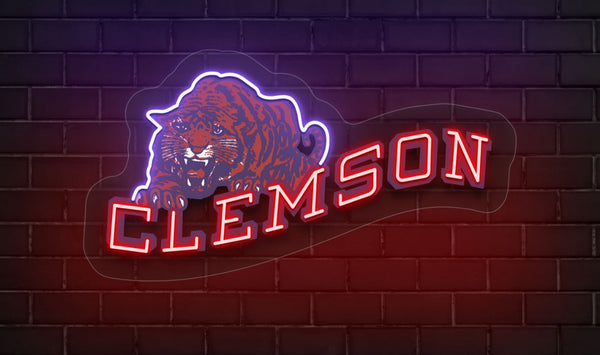 Clemson Tiger Neon Sign 48"