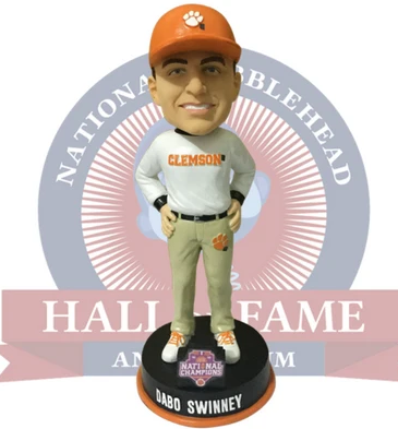 Coach Dabo Swinney Bobblehead - 2016 Championship
