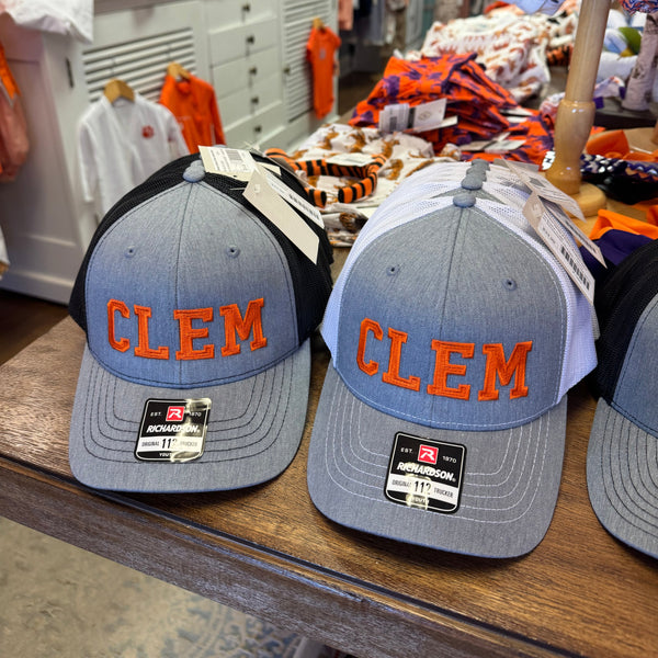 "CLEM" Youth Richardson Trucker Hat