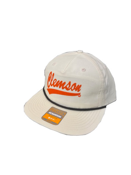 "Clemson" Richardson 256 Rope Hat - Various Colors