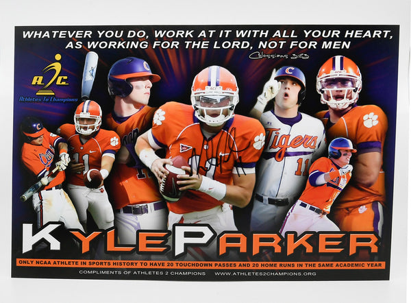 Kyle Parker Signed Poster