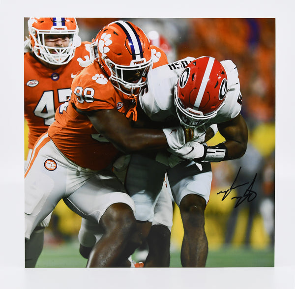 Signed Myles Murphy picture from Georgia 2021 game