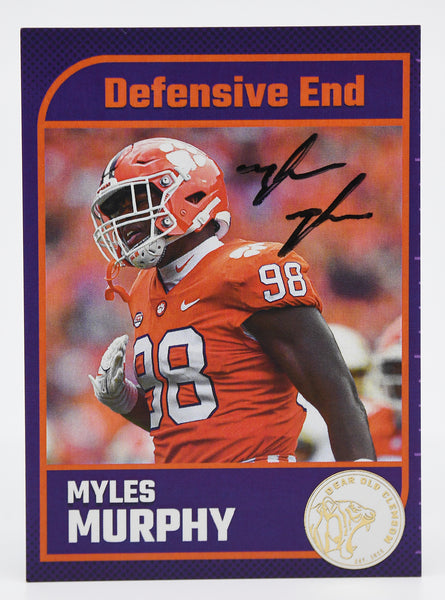 Signed Myles Murphy Limited Edition Card