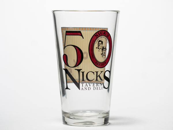Nicks Tavern & Deli Beverage Glass