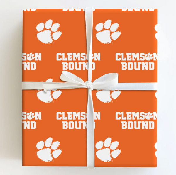"Clemson Bound" Wrapping Paper