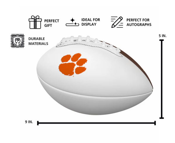 Clemson Mini-Size Autograph Football