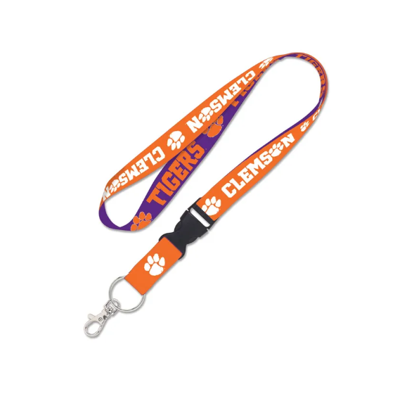 Clemson Lanyard in Various Colors