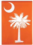 South Carolina Garden Applique Flag