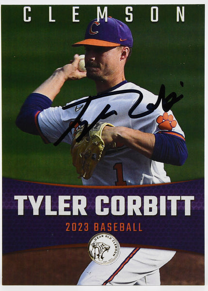 Tyler Corbitt Signed Dear Old Clemson Card