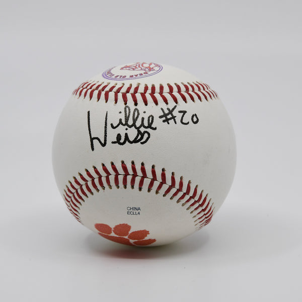 Willie Weiss Signed Baseball