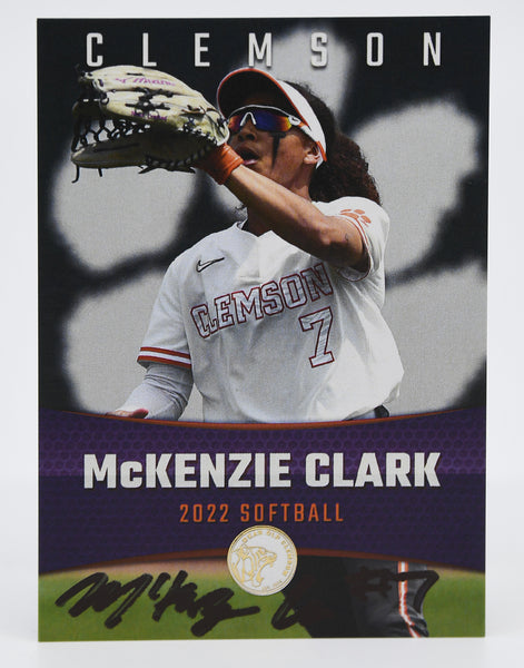McKenzie Clark Signed Card