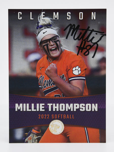 Signed Millie Thompson Card
