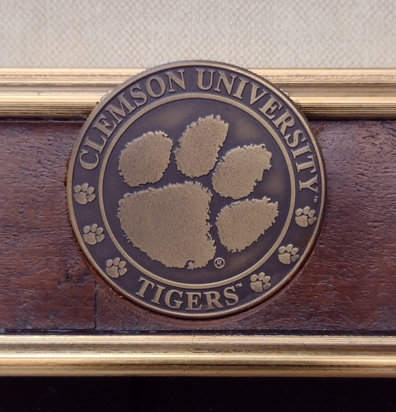 Clemson Coin Inlay Diploma Frame