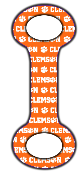 Clemson Mega Dog Tug Toy