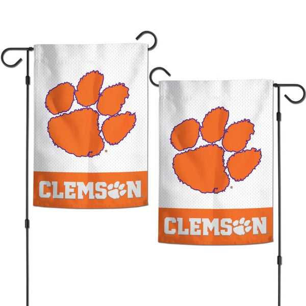 Clemson 2-Sided Garden Flag