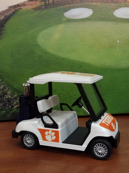 Clemson Pull-Back Golf Cart