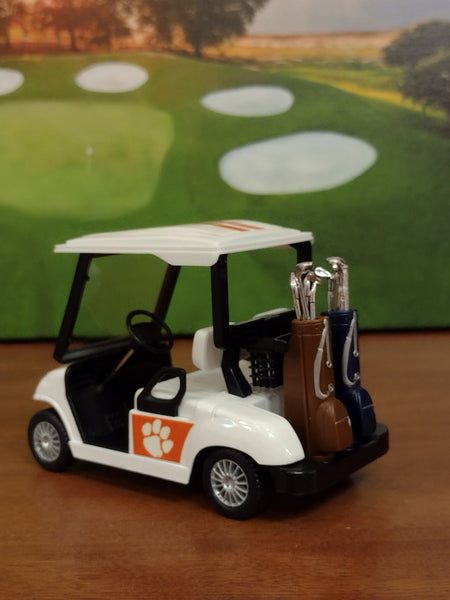 Clemson Pull-Back Golf Cart