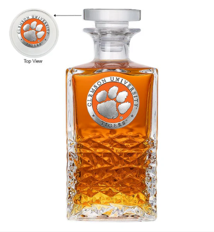 Clemson Heritage Decanter