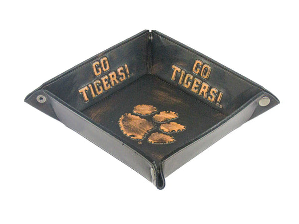 Clemson Men's Burnished Valet Tray