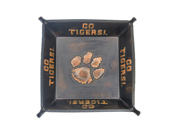 Clemson Men's Burnished Valet Tray