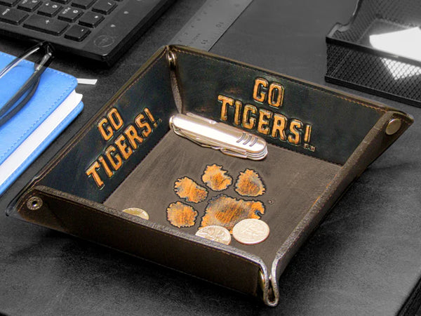 Clemson Men's Burnished Valet Tray