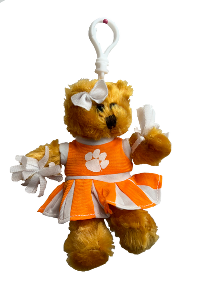 Clemson Plush Cheerleader Bear