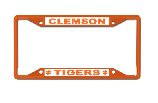 Clemson License Plate Frames