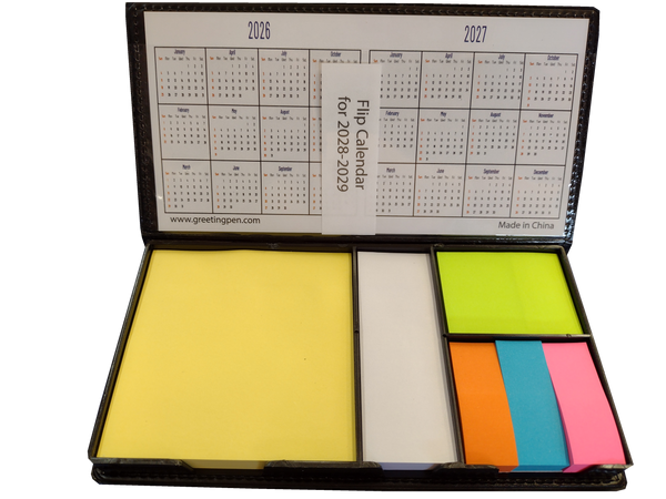 Clemson Sticky Note Desk Set