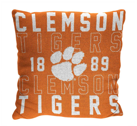 Clemson Pillow