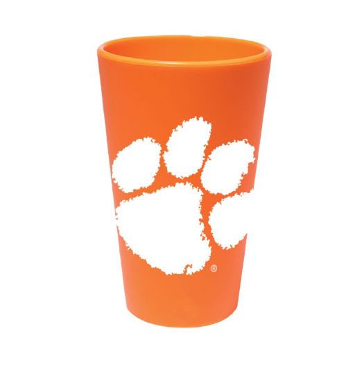 Clemson Silicone Pint Glasses